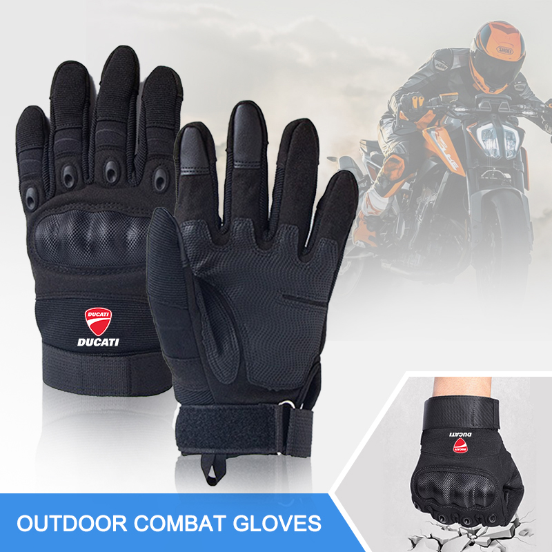Motorcycle Gear For Winter - Motorcycle Hiking Climbing Tactical Gloves Touch