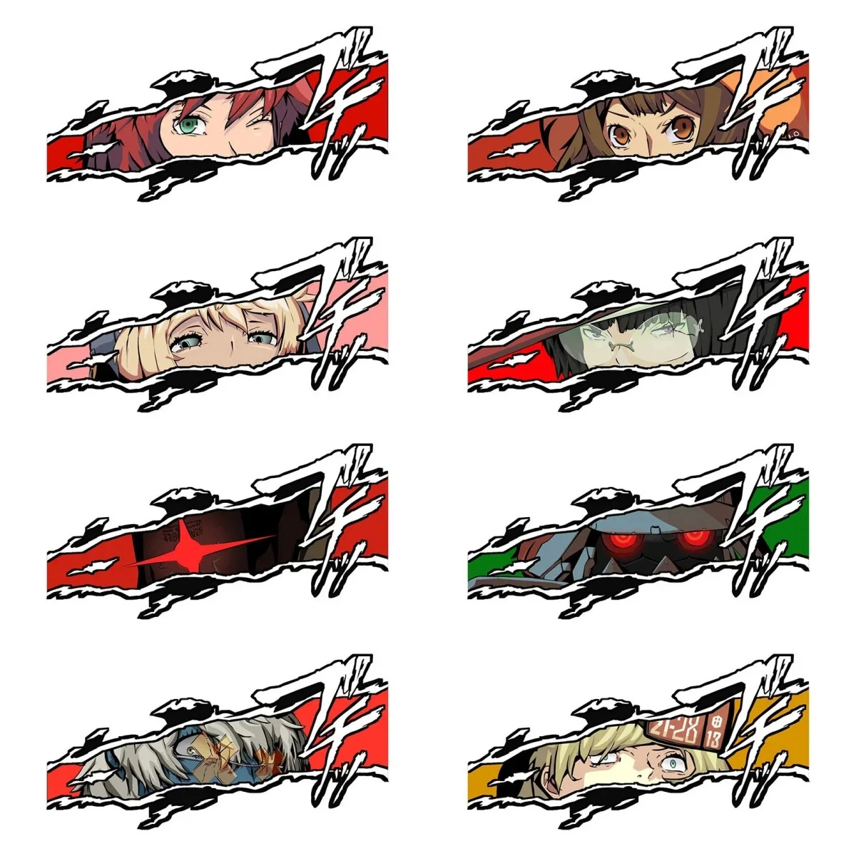 Funny Guilty Gear Anime Eyes   – Motorcycle Gear Wholesale Bewertung und Preis