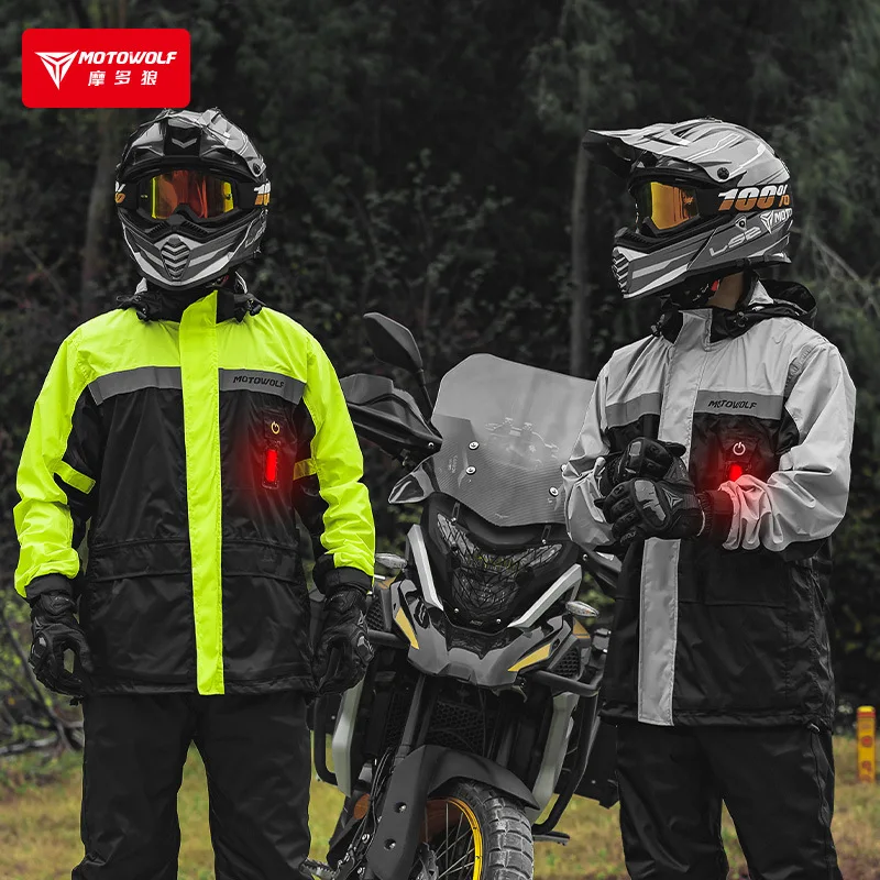 Motowolf Motorcycle Rain Coat  – Motorcycle Wearing Gear Bewertung und Preis
