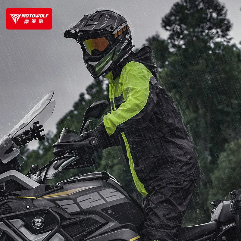 Motowolf Motorcycle Rain Coat  – Motorcycle Wearing Gear Bewertung und Preis