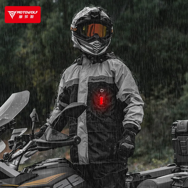 Motowolf Motorcycle Rain Coat  – Motorcycle Wearing Gear Bewertung und Preis