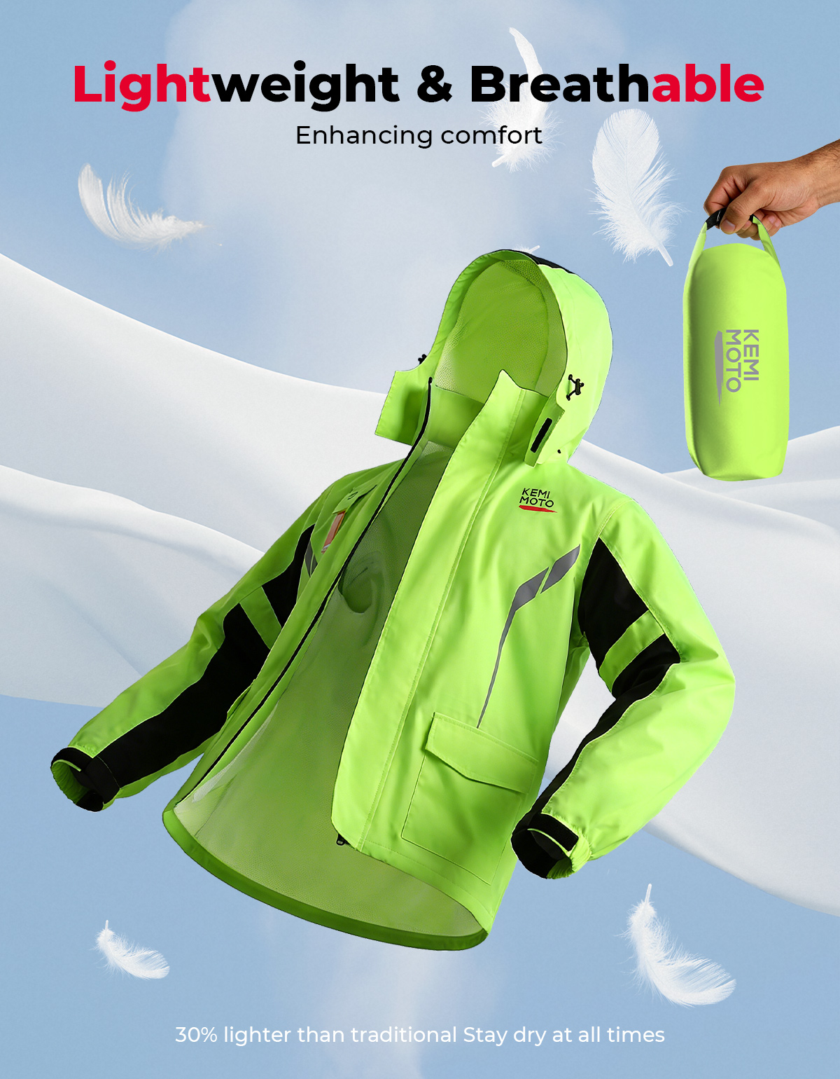 KEMIMOTO Unisex Waterproof Rai – Motorcycle Wearing Gear Bewertung und Preis