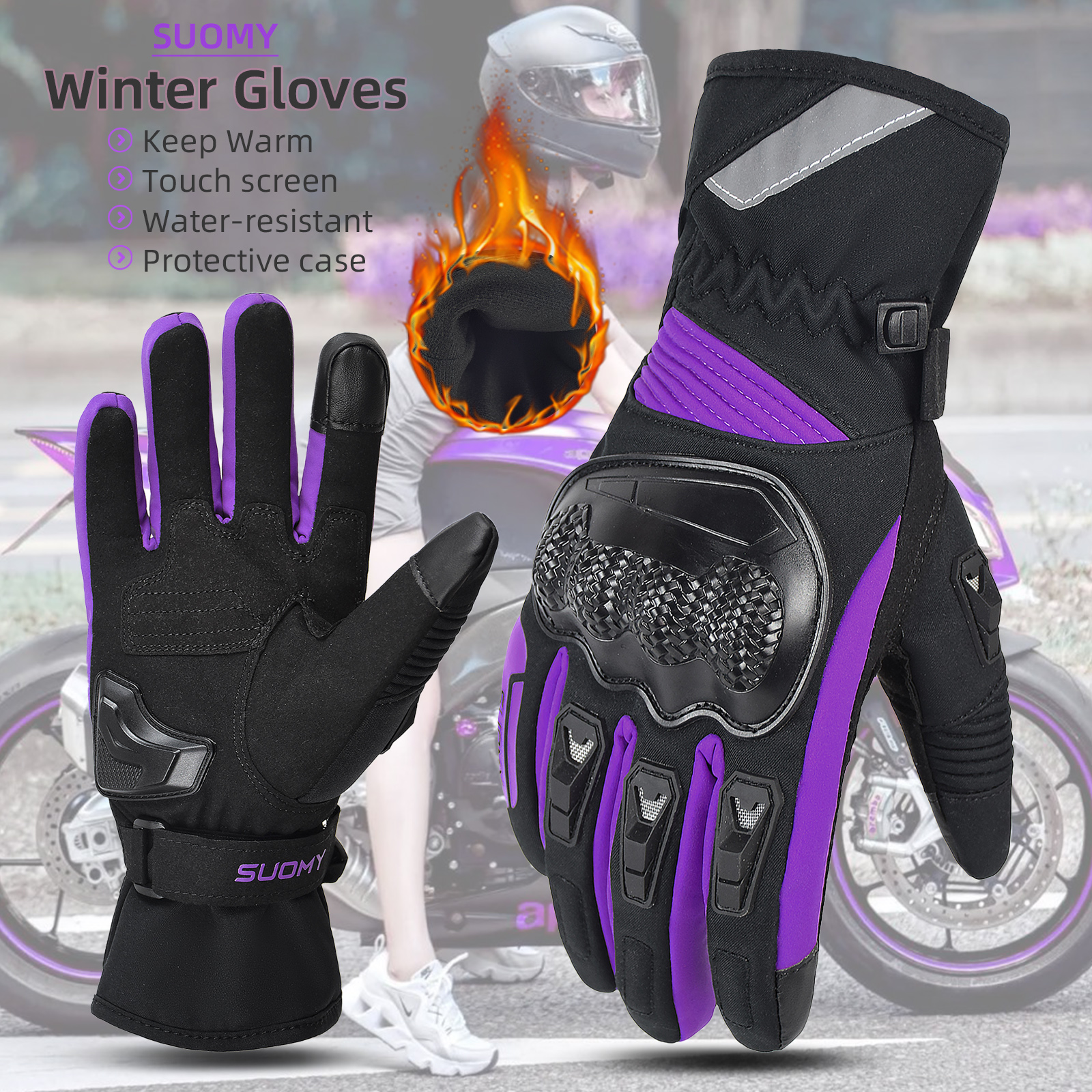 SUOMY Winter Motorcycle Gloves – Motorcycle Gear For Winter Bewertung und Preis