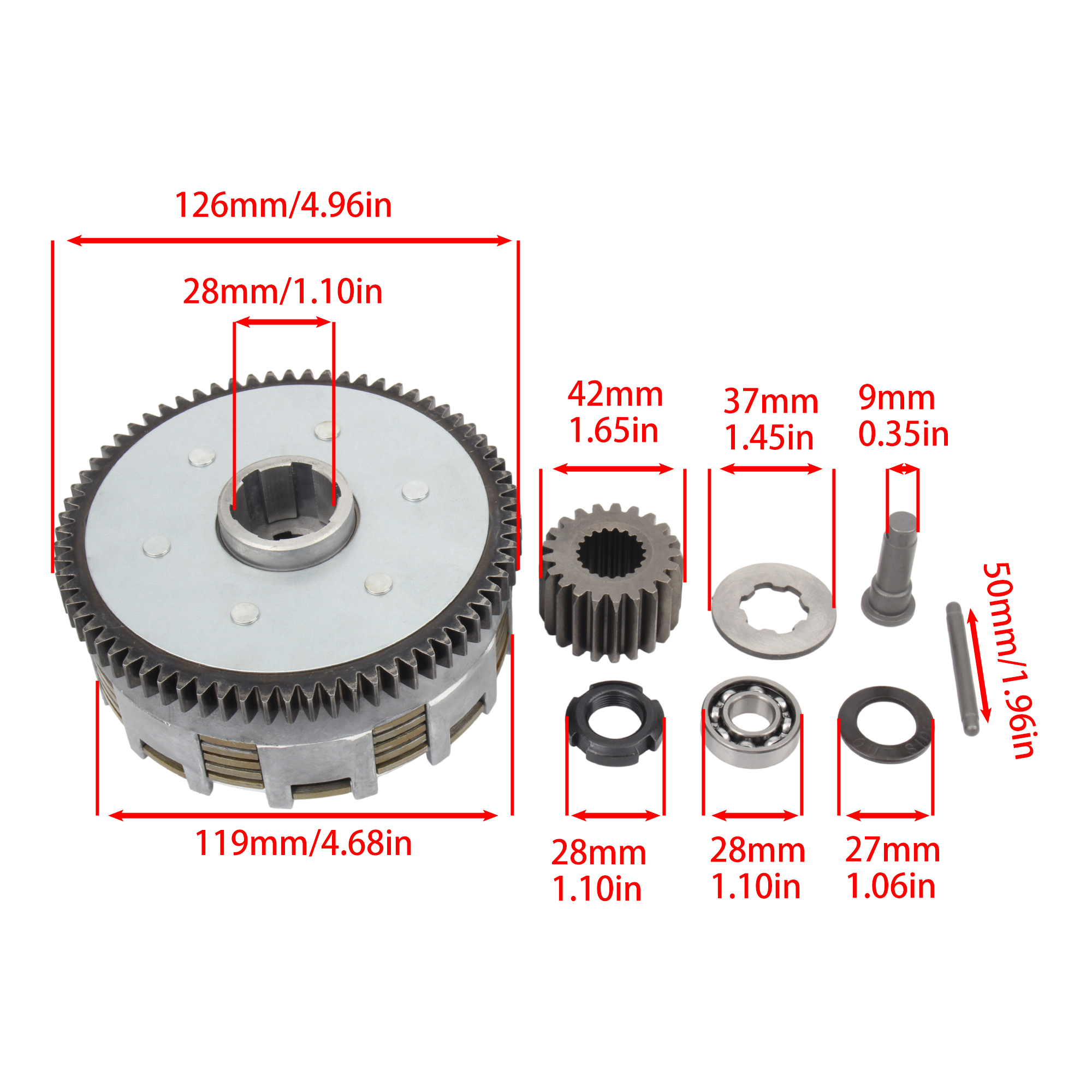 Universal Motorcycle Clutch As – Gear Set Motorcycle Bewertung und Preis