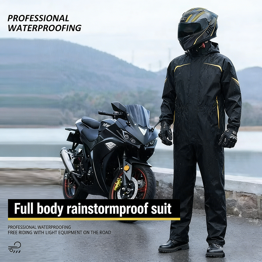 Motorcycle Rain Suit Men Women – Motorcycle Wearing Gear Bewertung und Preis