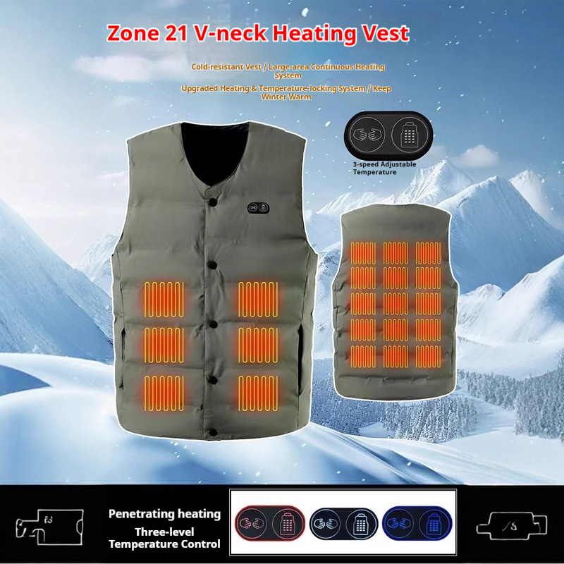 Winter New Style 21 Zone V-Nec – Motorcycle Gear For Winter Bewertung und Preis